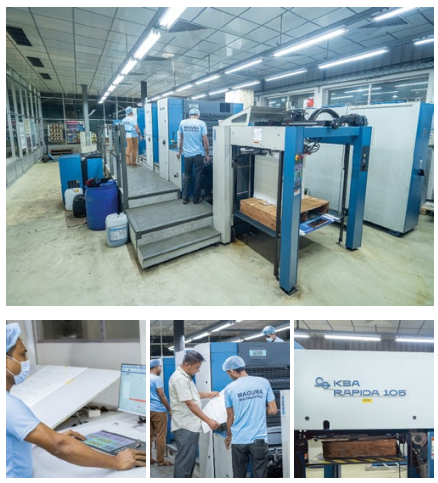 4 Color KBA Machine